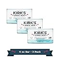 Kirk's Fragrance Free Castile Bar Soap (Pack of 3) Beauty & Personal Care Kirk's