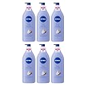 Nivea Shea Daily Moisture Body Lotion 16.9 Ounce Pump (Dry Skin) (500ml) (6 Pack) - Packaging May Vary Beauty & Personal Care NIVEA