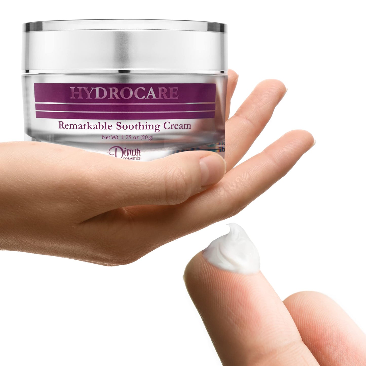 Dinur Cosmetics Hydrocare Remarkable Soothing Cream for Normal/Dry Skin Best for Irritated Skin Soothing & Moisturizing Cream Leave Healthy Glow 1.75 Beauty & Personal Care Dinur Cosmetics