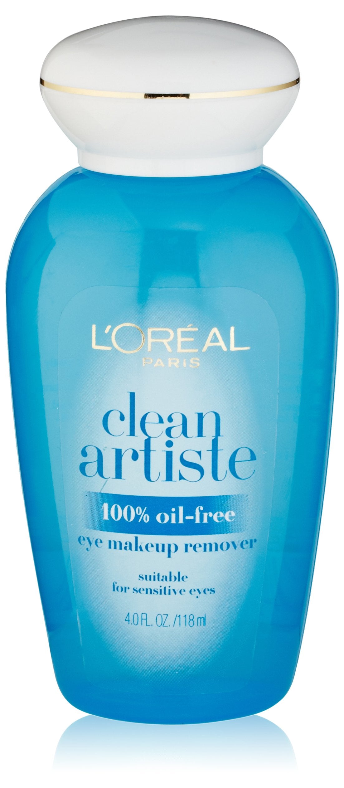 L'Oréal Paris Clean Artiste Oil Free Eye Makeup Remover, 4 fl. oz.