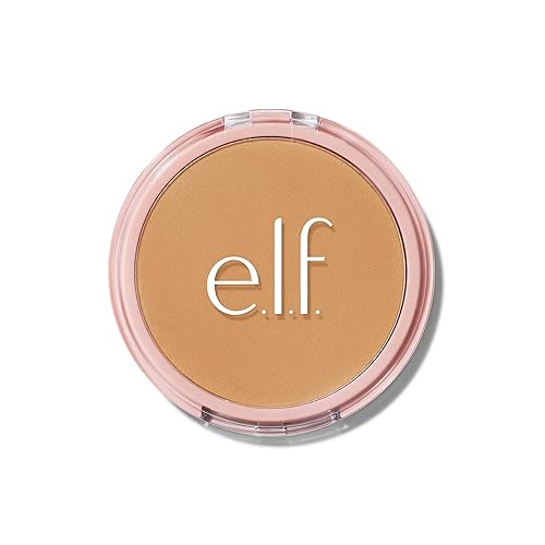 e.l.f. Halo Glow Powder Filter, Ultra-fine Finishing Powder, Smooths The Look of Pores & Fine Lines, Creates A Soft-Focus Glow, Vegan Beauty & Personal Care e.l.f.
