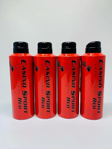 Casino Sport by Casino Perfumes Body Spray (No Cap) 6 oz for Men - 100% Authentic Beauty & Personal Care Casino Perfumes