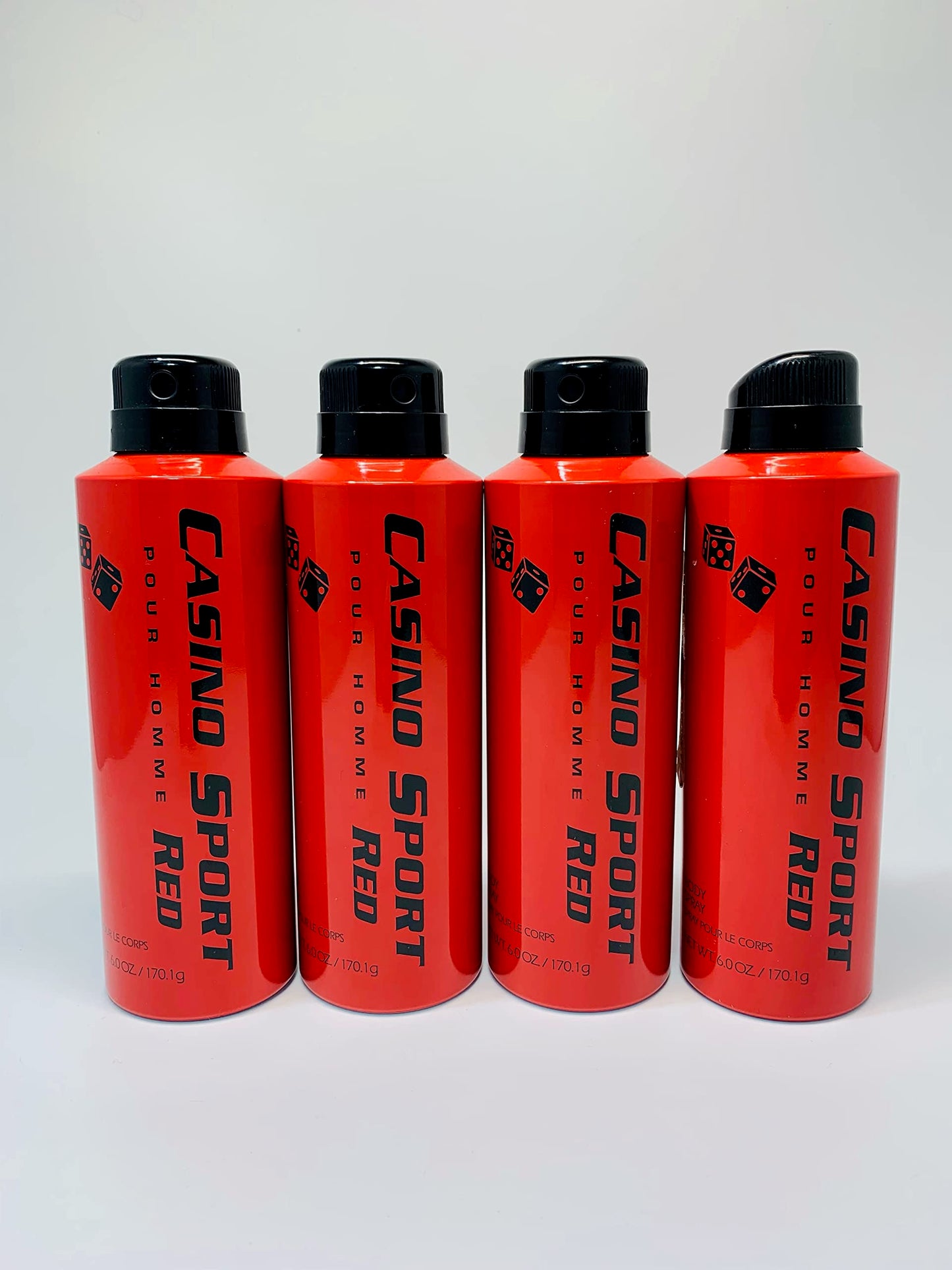 Casino Sport by Casino Perfumes Body Spray (No Cap) 6 oz for Men - 100% Authentic Beauty & Personal Care Casino Perfumes