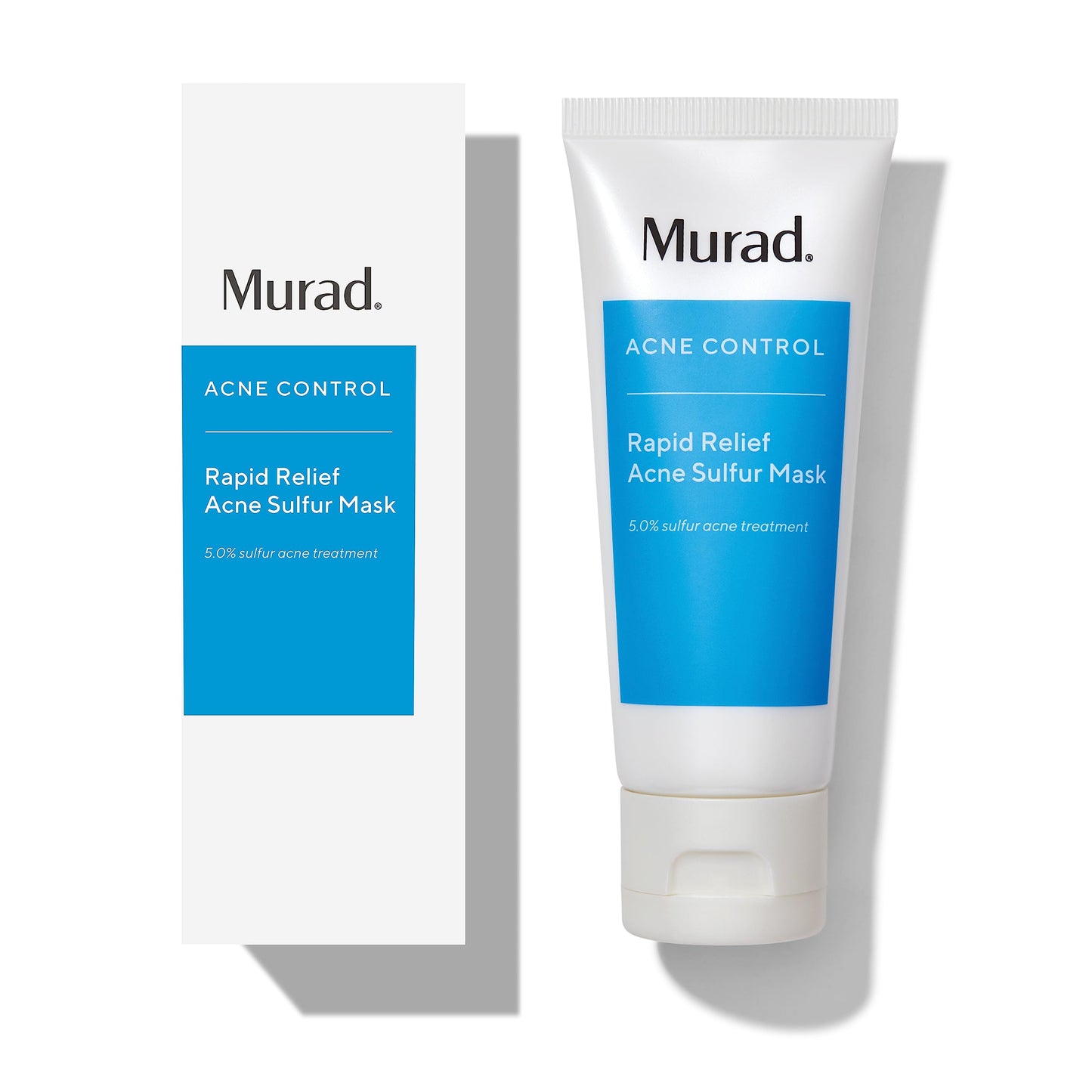 Murad Rapid Relief Acne Sulfur Mask - Clay Mask with Salicylic Acid, 5% Sulfur, and Austrian Peat Reduces Oil, Minimizes Breakouts, Reduces Pimple Beauty & Personal Care Murad