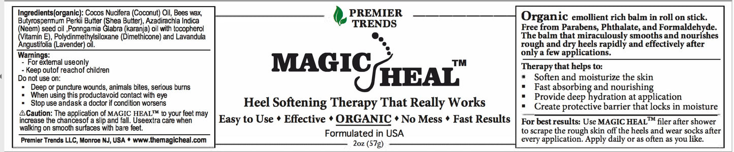 MagicHeal Heel Therapy That Really Works Cracked heels vanish like magic Beauty & Personal Care MAGIC HEAL