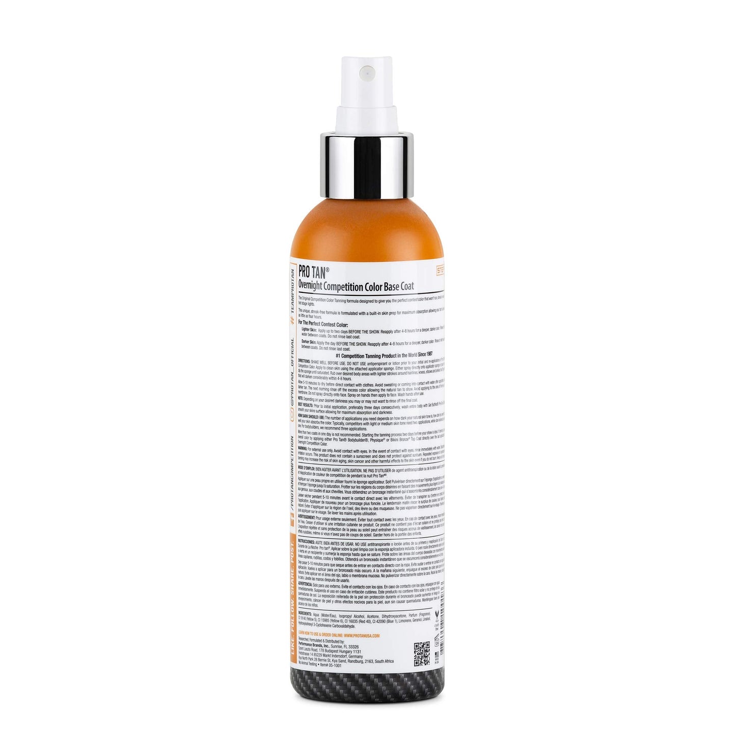 Pro Tan Overnight Competition Color, Original Suntan Brown Formula 8.5 fl oz (250 ml) Beauty & Personal Care Pro Tan