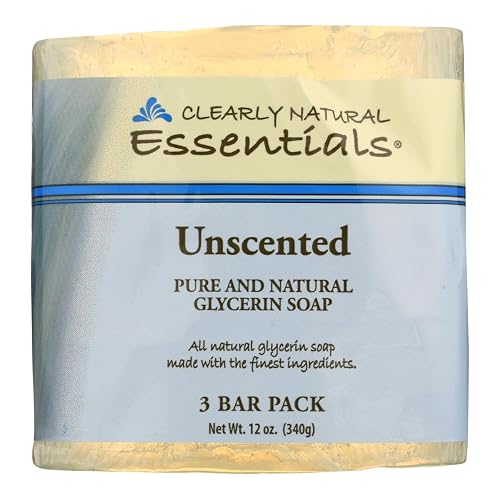 Clearly Natural Bar Soap Glyc Unsctd 3Pk 3/4 Oz6 Beauty & Personal Care Clearly Natural
