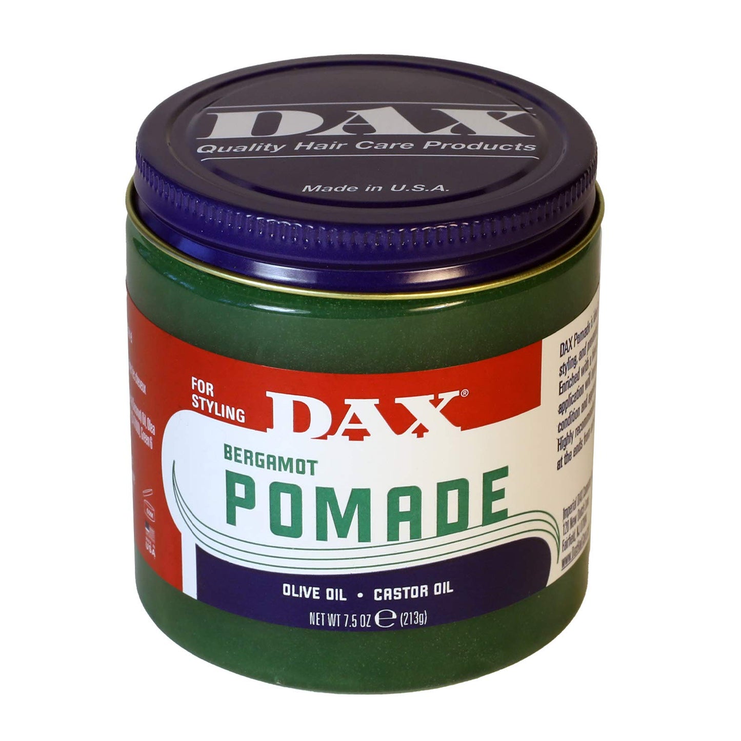 DAX Pomade Compounded With Vegetable Oils, 7.5 Ounce Beauty & Personal Care DAX