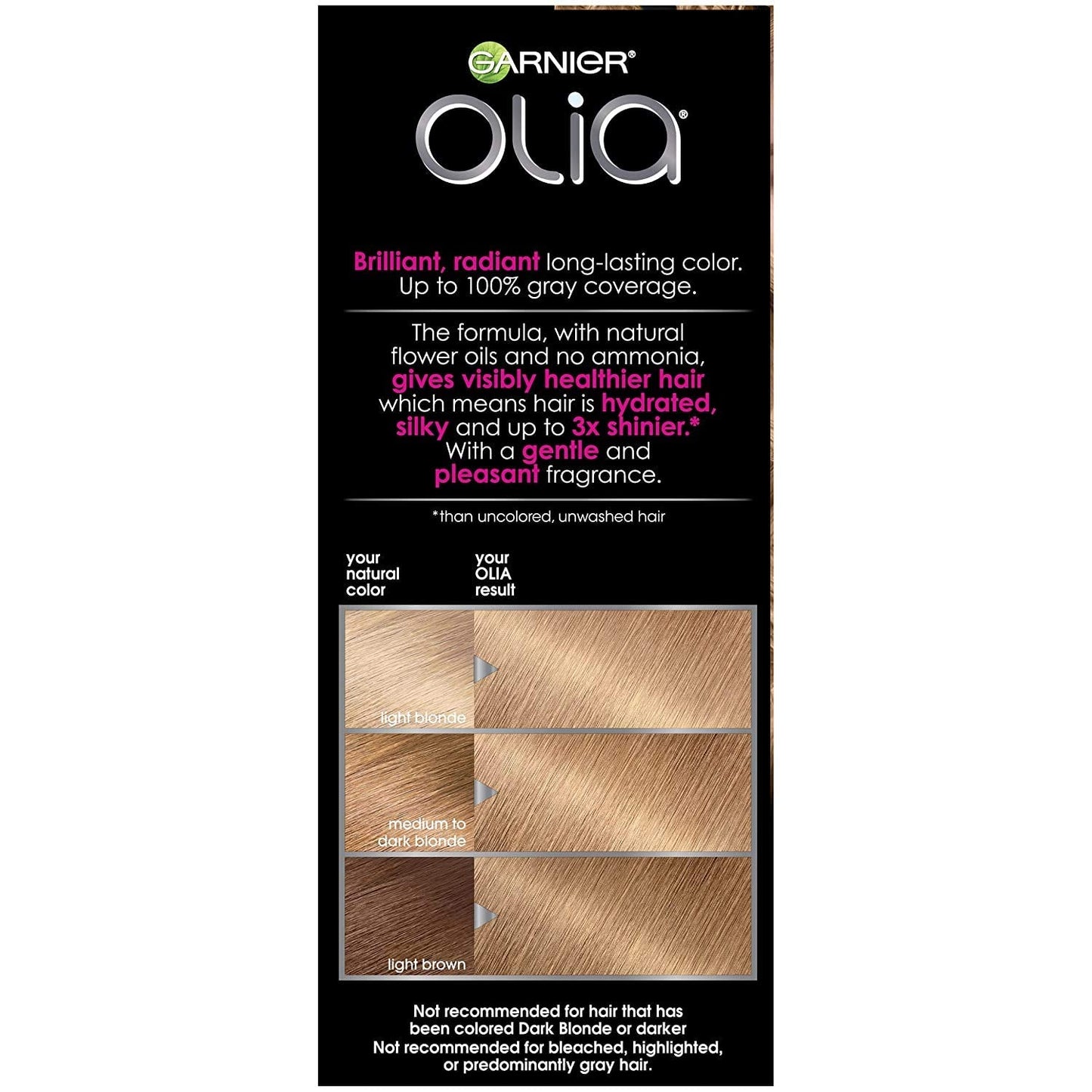 Garnier Olia Ammonia Free Hair Color [8.0] Medium Blonde 1 Each (Pack of 2) Beauty & Personal Care Garnier