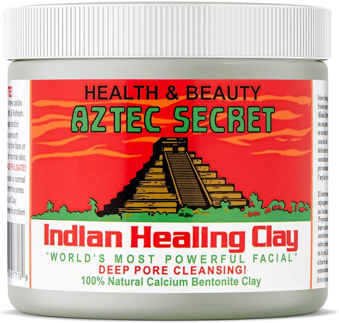 AZTEC SECRET FACE HEALING CLAY, 1 LB Pack of 12 Beauty & Personal Care Aztec Secret