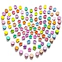 MOODKEY Kids Hair Accessories: 100PCS Mini Daisy Claw Clips, Barrettes, Cute Bangs Pins in Candy Colors for Girls, Teens, and Toddlers (Random Colors) Beauty & Personal Care MOODKEY