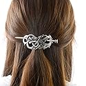Viking Celtic Hair Slide Hairpins- Viking Hair Accessories Celtic Knot Hair Barrettes Antique Silver Hair Sticks Irish Hair Decor for Long Hair Beauty & Personal Care idavallen