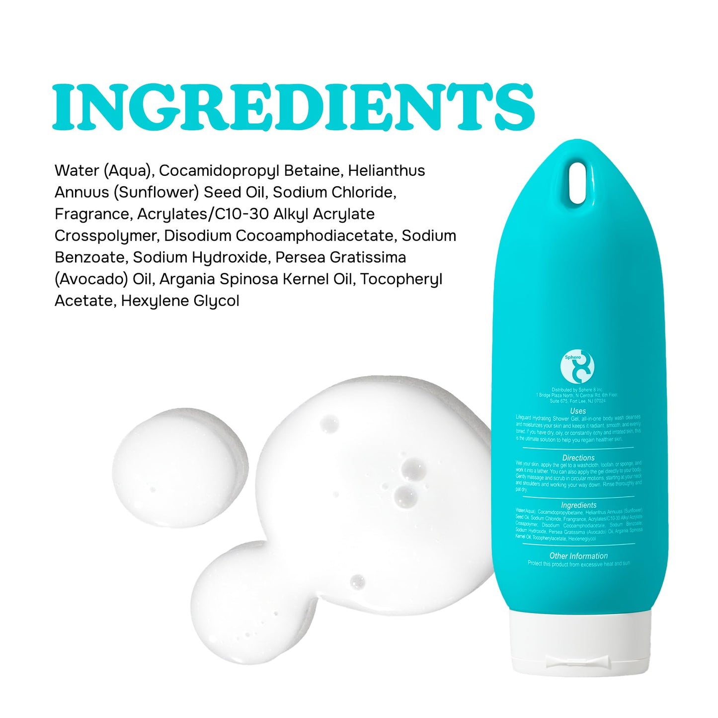 Lifeguard Daily All-In-One Shower Gel - Fresh Fig Scent with Gentle Cleansing with Deep Hydrating and Nourishing for Women & Men - 8 fl. oz. Beauty & Personal Care LIFEGUARD