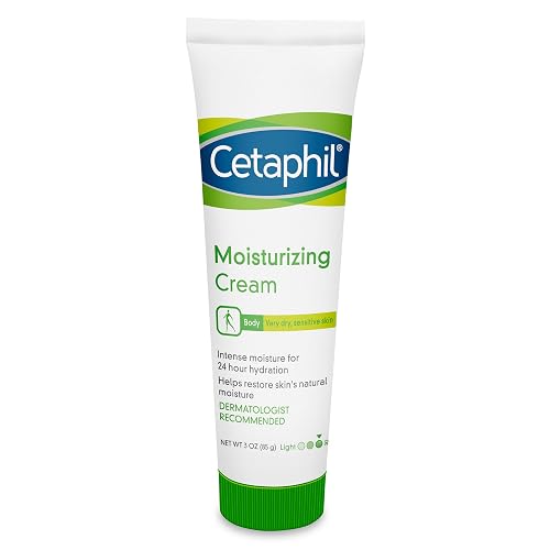Cetaphil Fragrance Free Moisturizing Cream for Very Dry/Sensitive Skin, 3 Ounce (Pack of 3) Beauty & Personal Care Cetaphil