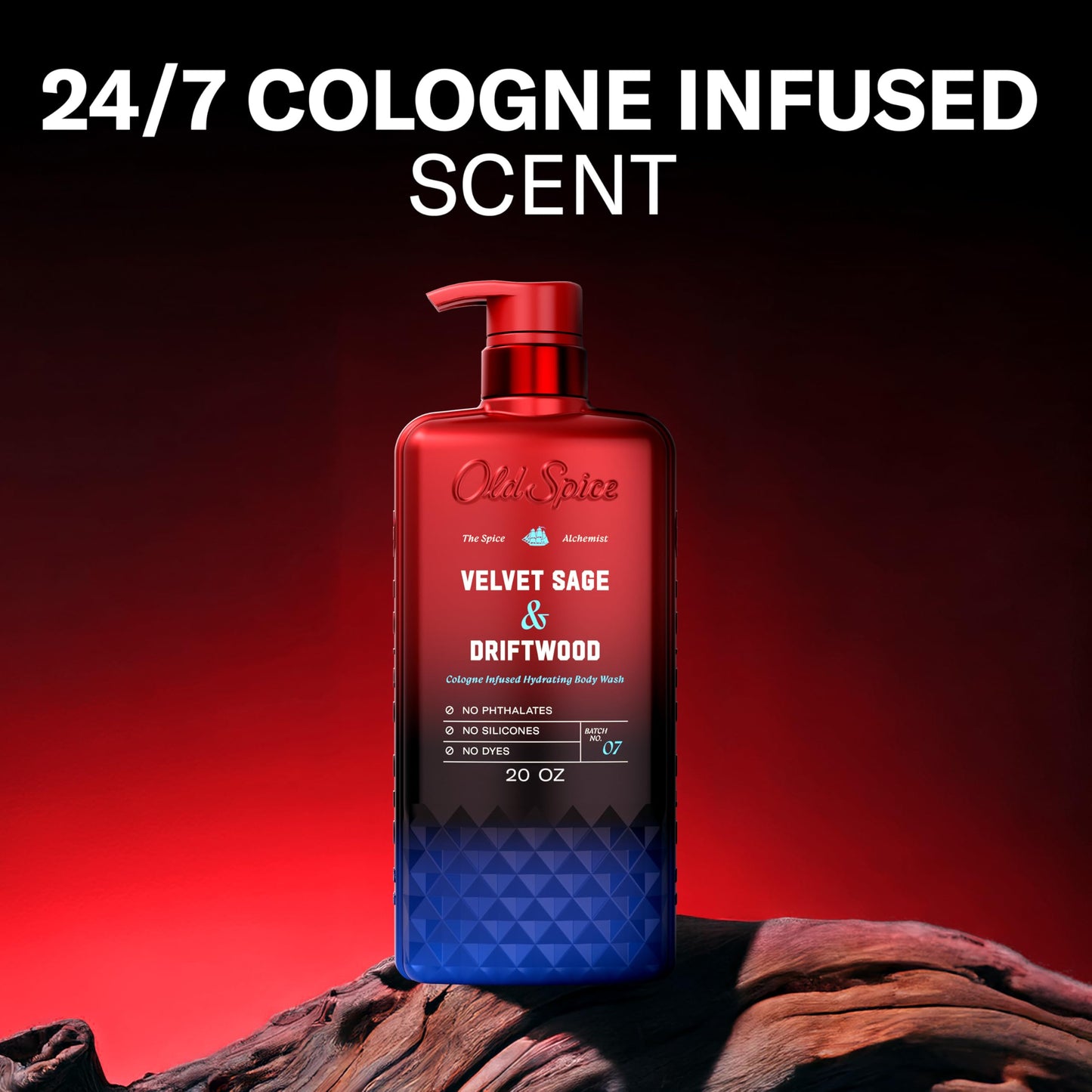 Old Spice Body Wash for Men, The Spice Alchemist Collection, 24/7 Cologne Infused Hydration, No Trade Off Formula, Free of Phthalates Silicones Beauty & Personal Care Old Spice