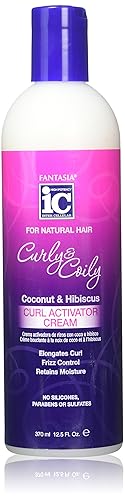 Fantasia Curly & Coily Curl Activator Cream, 12.5 Oz Beauty & Personal Care Fantasia