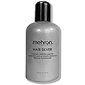 Mehron Makeup Hair White/Hair Silver (4.5 oz, Silver) Beauty & Personal Care Mehron