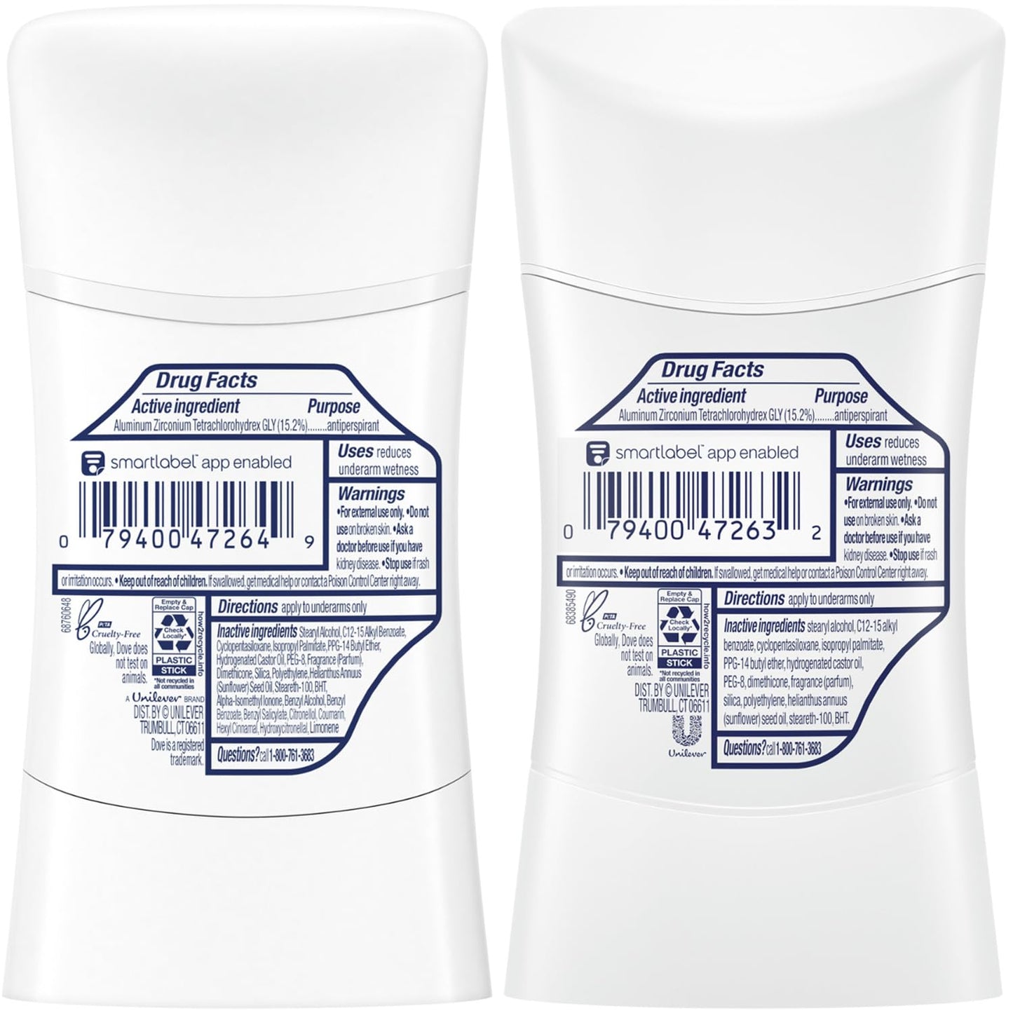 Dove Deodorant for Women Variety 4-Pack - Caring Coconut + Cool Essentials, Advanced Care Antiperspirant Deodorants, 48H Protection, 1.6 Oz Ea Beauty and Personal Care Dove