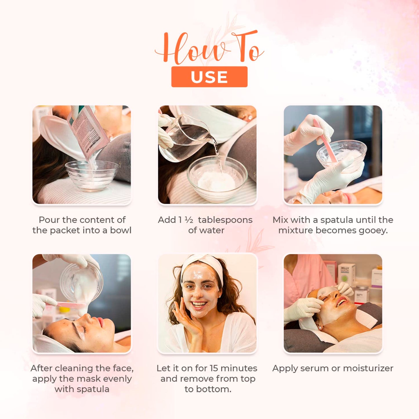 Peel-Off Jelly Mask Premium Modeling "Rubber Mask" Spa Set - 10 Treatments (24k Gold, Lavender, Kiwi, Peppermint, Egyptian Rose, Matcha, Chamomile Beauty & Personal Care BRÜUN
