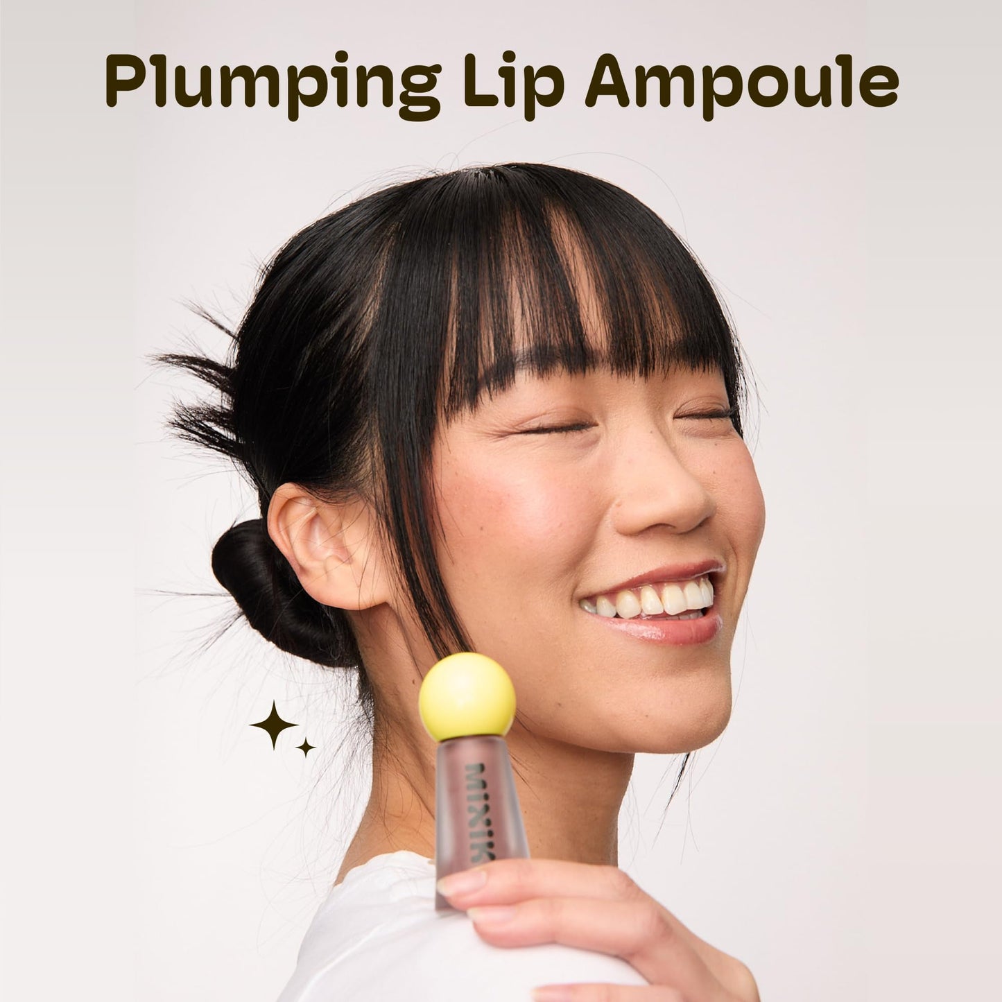 MIXIK Plumping Lip Ampoule, Hydrating Lip Gloss Plumping Ampoule made with Shea Butter & Argan Kernel Oil leaving Lips Plump, Smooth and Glossy Beauty and Personal Care MIXIK