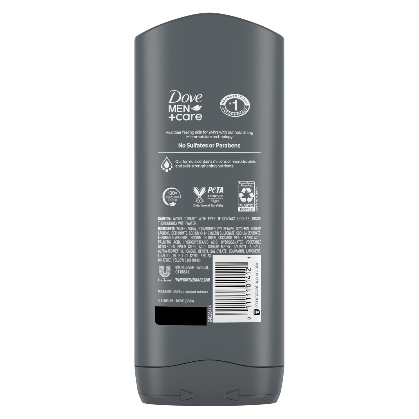 Dove Men+Care Body and Face Wash Hydrating Clean Comfort Body Wash for Men with 24-Hour Nourishing Micromoisture Technology 13.5 oz Beauty & Personal Care DOVE MEN + CARE