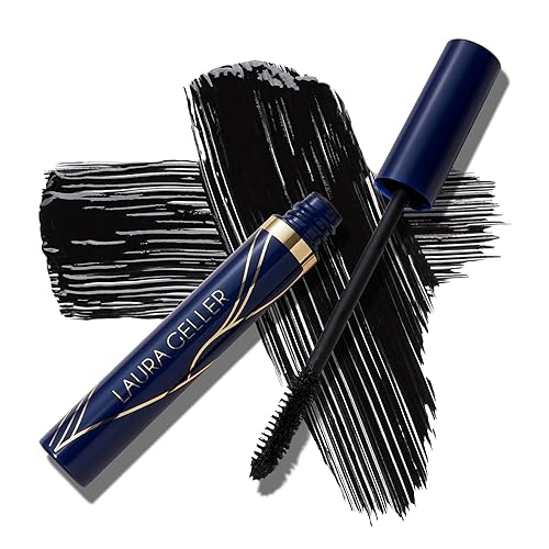 LAURA GELLER NEW YORK Always There Waterproof Lengthening Mascara in Black | Long-Lasting Mascara for Volume and Length Beauty & Personal Care LAURA GELLER NEW YORK