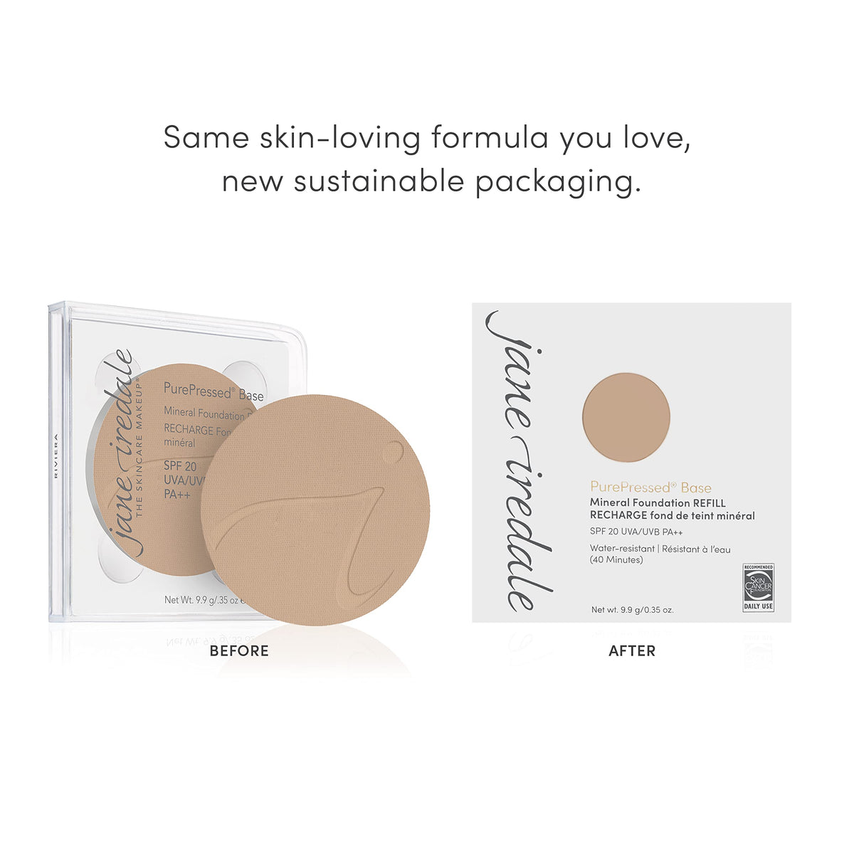 jane iredale PurePressed Base SPF 20 Refill, Autumn, 0.35 oz.