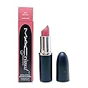MAC Cosmetics Ximal Sleek Satin Lipstick - 802 Brave (Pink beige with a white pearl) 0.12 Oz / 3.5 g Beauty & Personal Care MAC