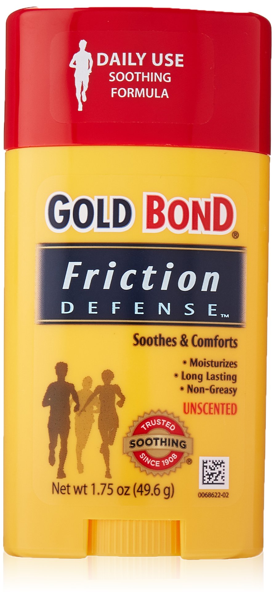 Gold Bond Friction Defense Stick Unscented 1.75 Ounce Beauty & Personal Care Gold Bond