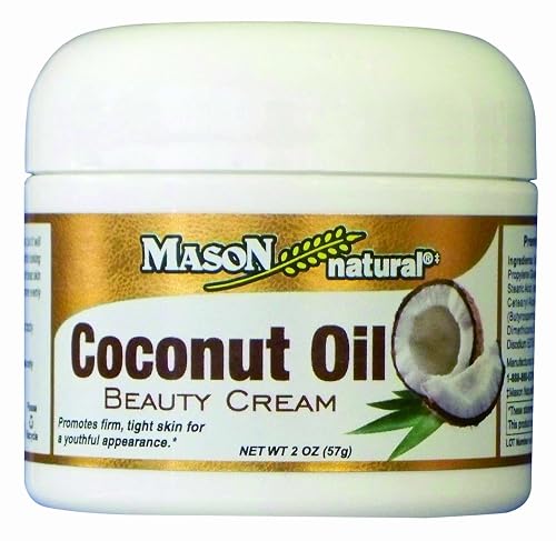 MASON natural Coconut Oil Beauty Cream, 2 Ounce (Pack of 2) Beauty & Personal Care MASON NATURAL