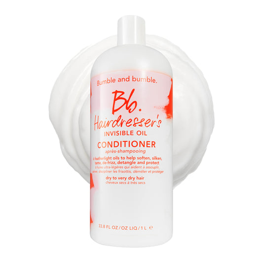 Bumble and bumble. Hairdresser's Invisible Oil Hydrating Conditioner | Anti Frizz, Adds Shine, Color Safe | For All Curly, Wavy, Straight Hair Types | Beauty & Personal Care Bumble and bumble.