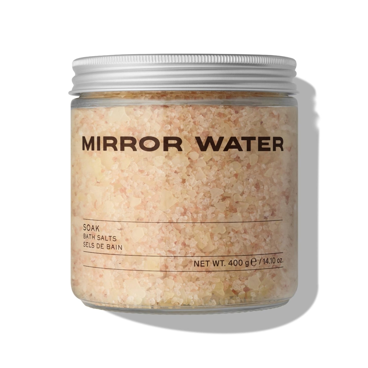 Mirror Water - Soak Bath Salts - Himalayan + Magnesium Salts - Vegan, Cruelty-Free - Sulfate + Phthalate + Paraben Free (400 g) Beauty and Personal Care MIRROR WATER