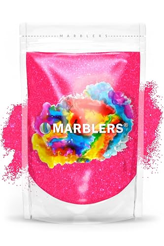 MARBLERS Neon Glitter [Fluorescent Pink] 3oz (85g) | Fine | Non-Toxic, Vegan, Cruelty-Free | Face, Body, Eyeshadow, Hair, Festival, Party Makeup | Beauty & Personal Care MARBLERS