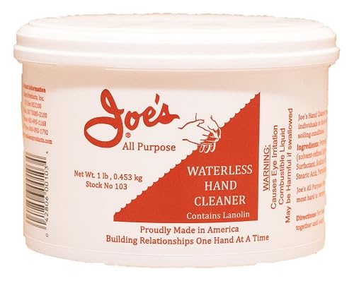 Joe's All Purpose Hand Cleaner 103- Water/Waterless with Lanolin 1 lb. Beauty & Personal Care Joe's