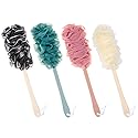 Arswin Back Scrubber for Shower,Loofah Long Handle Bath Body Brush,Soft Nylon Mesh Sponge for Shower,Loofah On a Stick for Men Women,Exfoliating Scrub Beauty & Personal Care Arswin