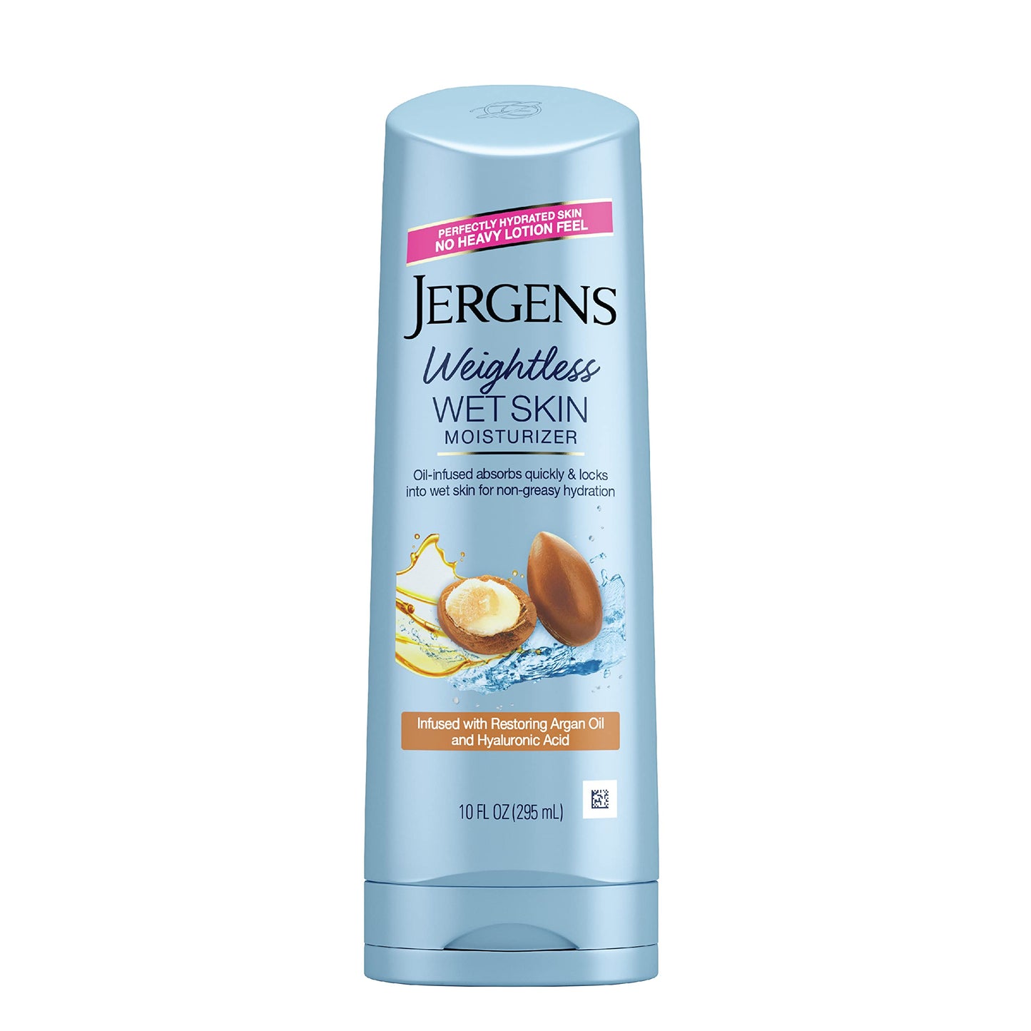 Jergens Wet Skin Body Moisturizer with Restoring Argan Oil, 10 Ounces Beauty & Personal Care Jergens