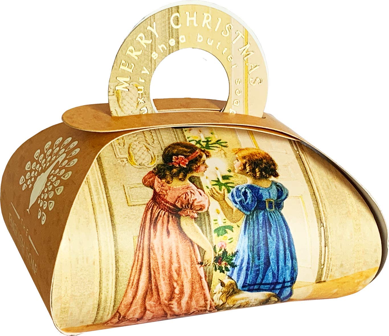 The English Soap Company, Large Gift Bag Bath Soap, A Victorian Christmas, 260g Beauty & Personal Care The English Soap Company