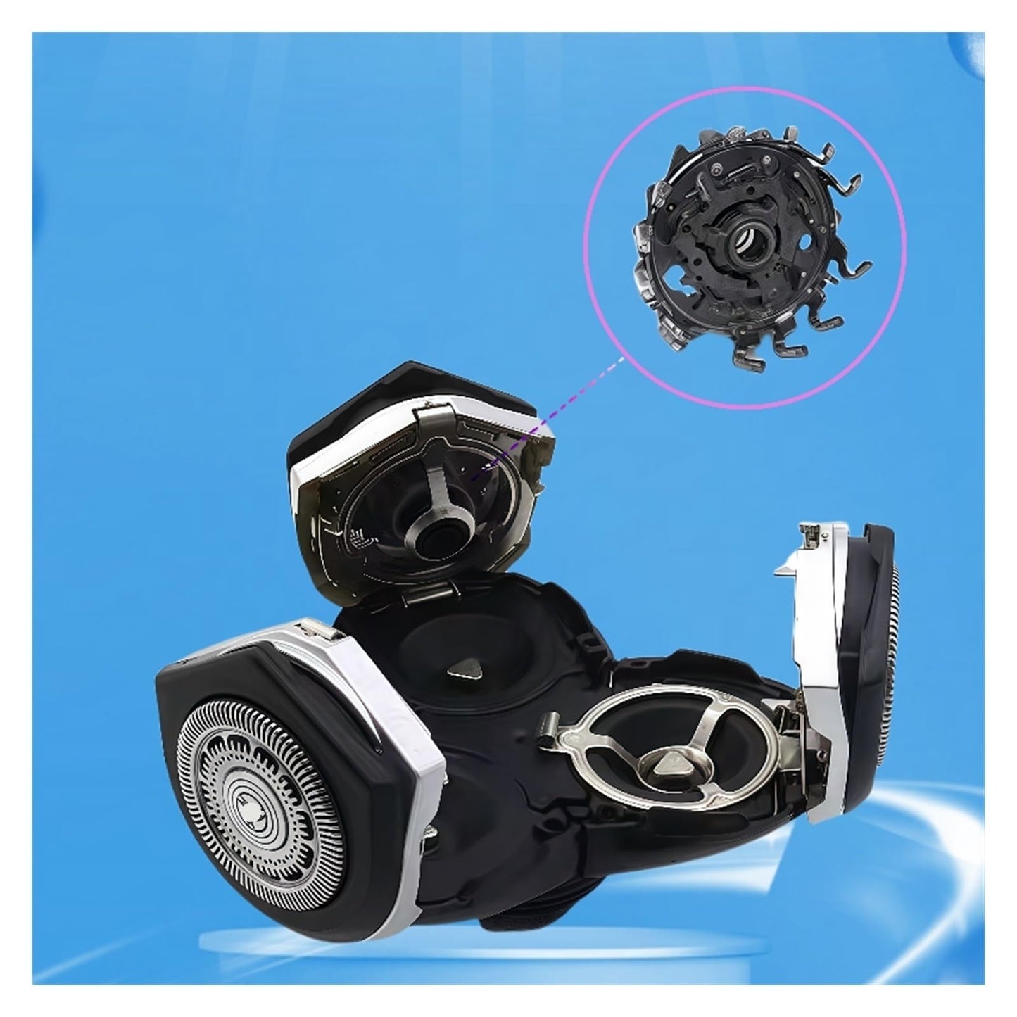 Orfdcnhlkc Shaver Replacement Heads. Compatible for Philips RQ1250?RQ1250CC?RQ1260?RQ1260CC?RQ1280?RQ1280CC?RQ1290 Beauty and Personal Care Orfdcnhlkc