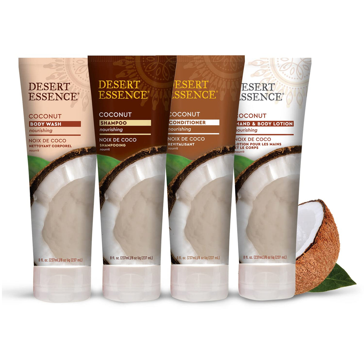 Desert Essence Coconut Conditioner for Dry Hair, 8 fl oz