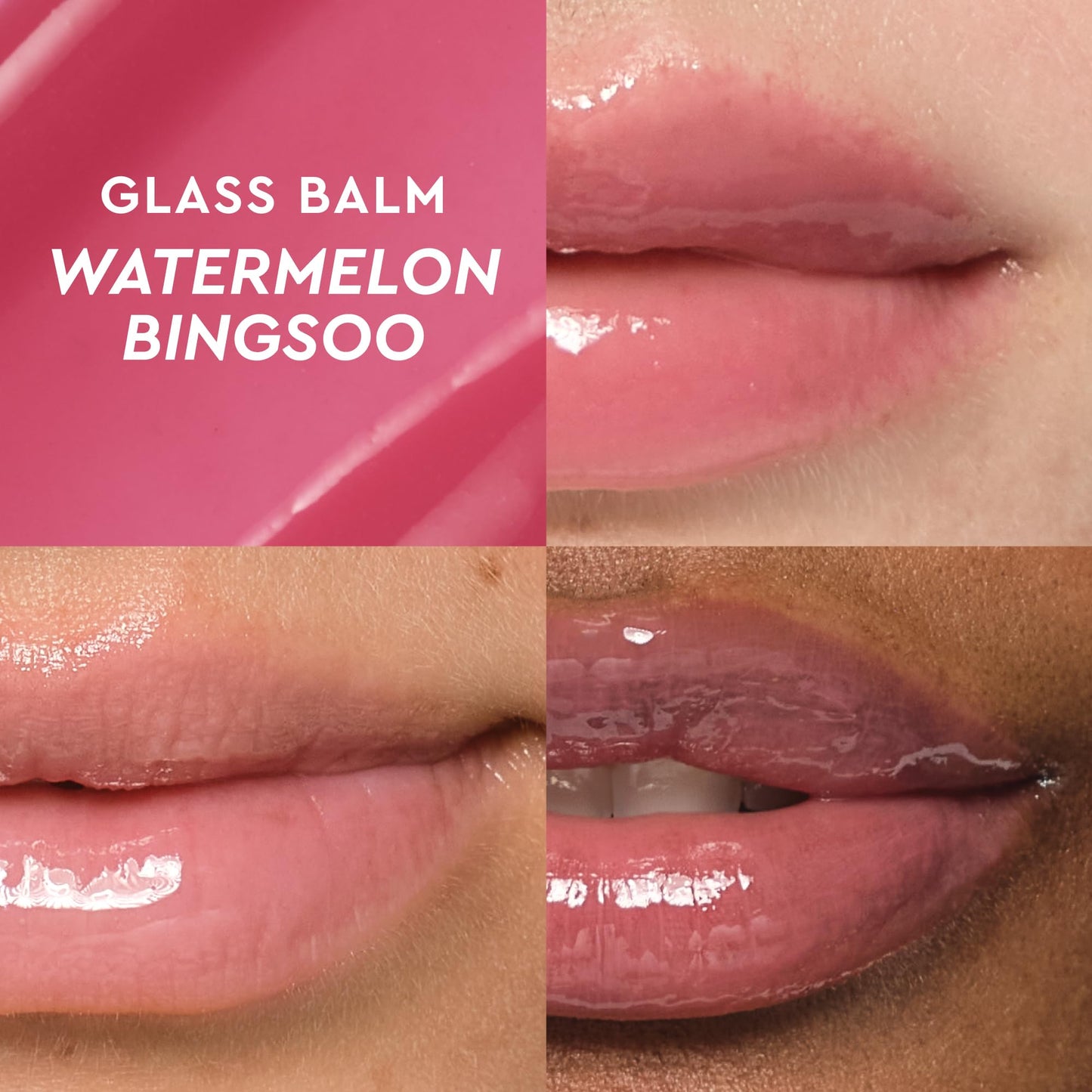 Glow Recipe Glass Balm Lip Treatment - 12Hr Hydrating Lip Balm & Moisturizer with Hyaluronic Acid to Smooth, Plump & Protect from Dryness - Sheer Soft Beauty and Personal Care Glow Recipe