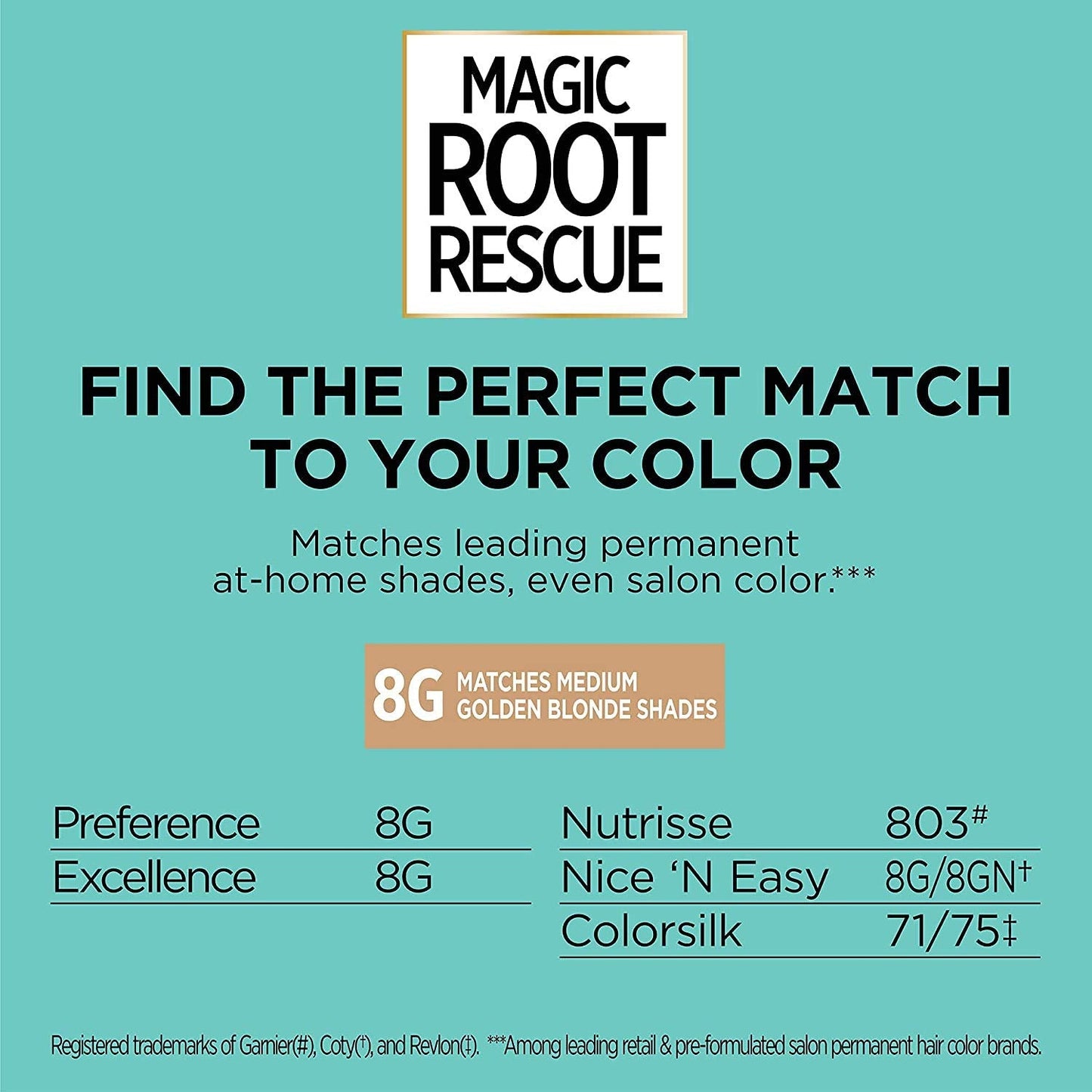 L'Oreal Paris Magic Root Rescue 10 Minute Root Hair Coloring Kit, Permanent Hair Color with Quick Precision Applicator, 100% Gray Coverage, 8G Medium Beauty & Personal Care L'Oreal Paris