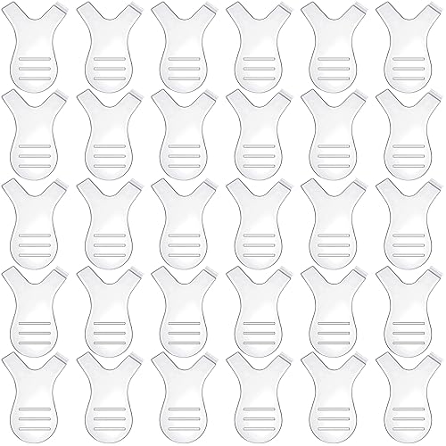 Yaomiao 30 Pcs Y Lash Lift Tool Y Shape Lash Lift Brush Silicone Eyelash Separator Tool Perm Brush for Eyelash Extension Makeup Supplies(Clear Color) Beauty & Personal Care Yaomiao