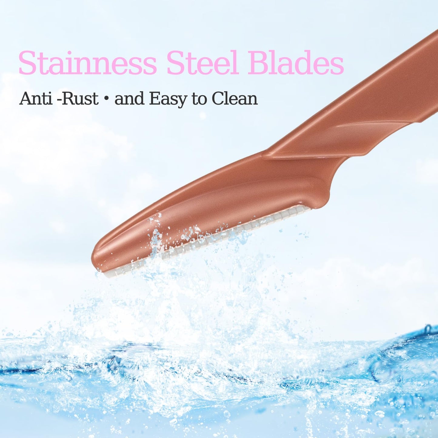 40pcs Eyebrow Razor for Women, Face Shaver Kit Dermaplaning Tool for Peach Fuzz Removal, Stainless Steel Blades with Protective Covers | Eyebrow Beauty and Personal Care CICINUJOY