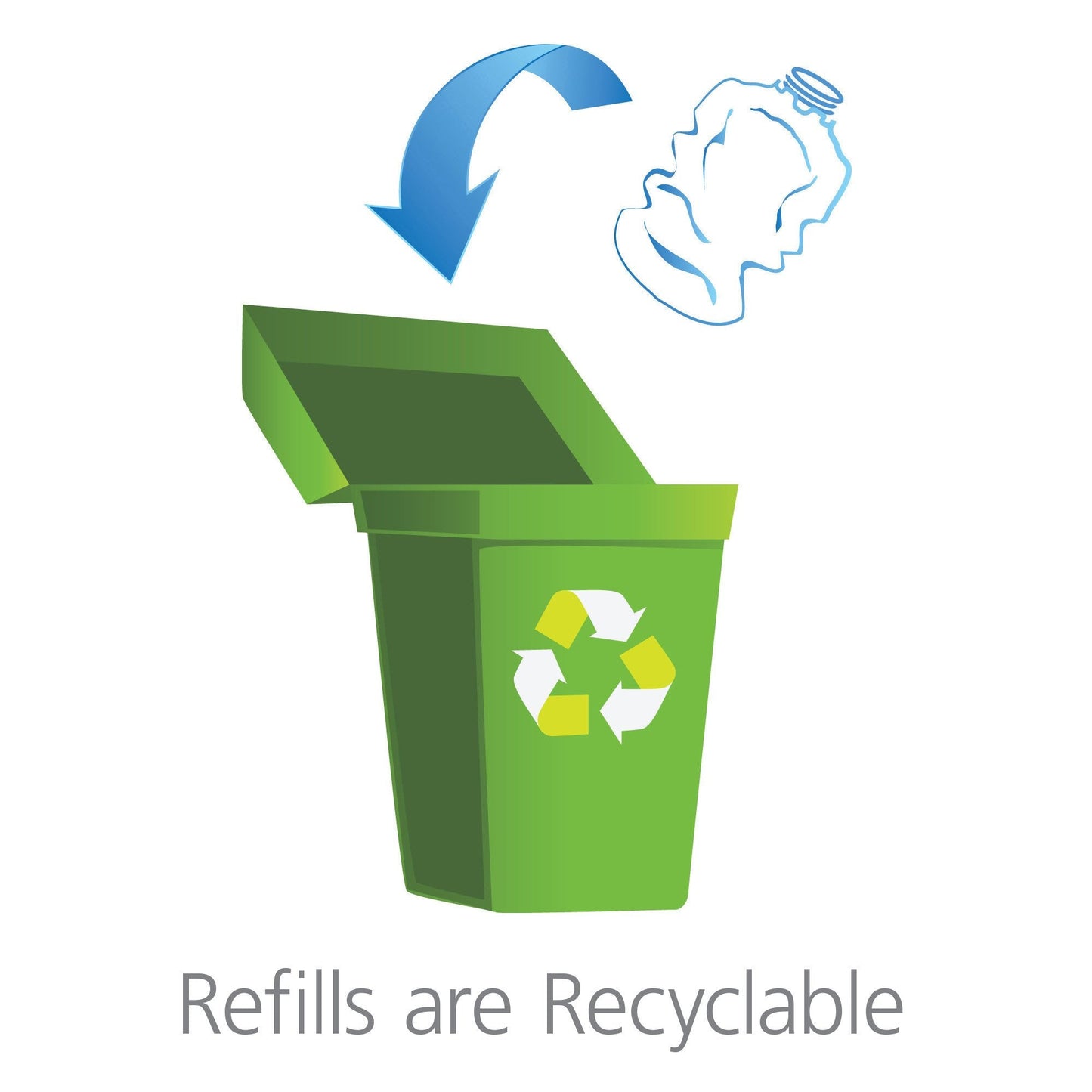 GOJO Green Certified Foam Hand, Hair & Body Wash, Cucumber Melon Scent, 1250 mL Refill FMX-12 Push-Style Dispenser (Pack of 3) - 5163-03 Beauty & Personal Care GOJO