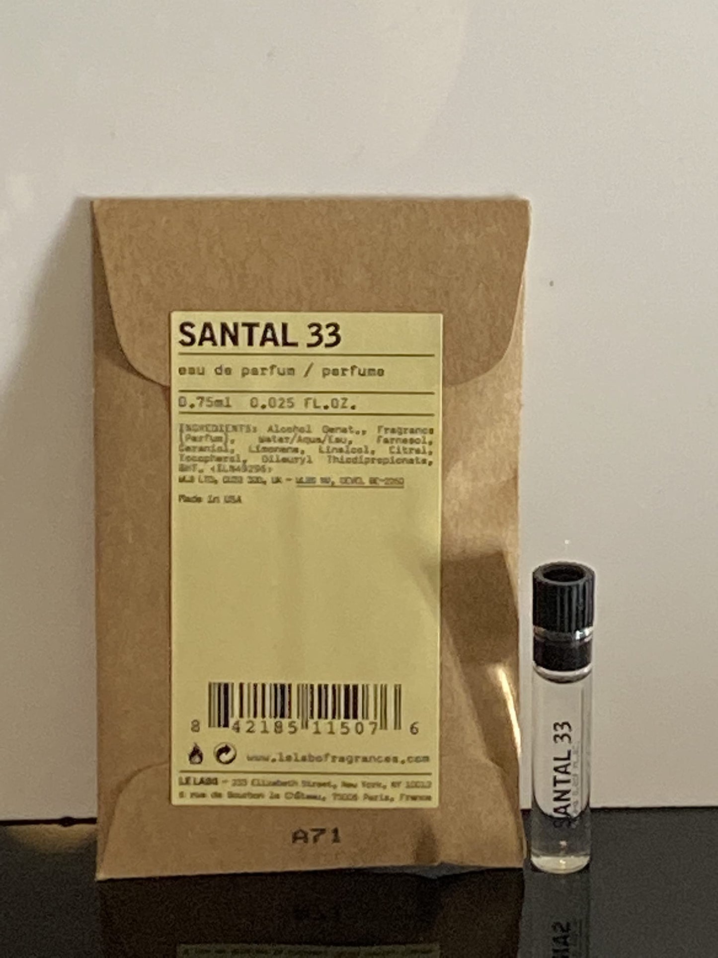 Le Labo Santal 33 Eau de Parfum Dabber Sample - .025 oz. Beauty & Personal Care Le Labo
