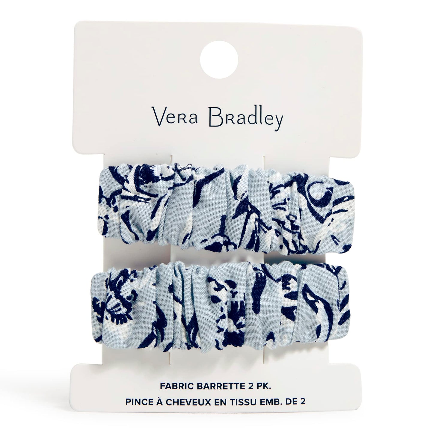 Vera Bradley Women's Hair Clip Set of 2 Hair Accessory, Perennials Gray, One Size Beauty & Personal Care Vera Bradley