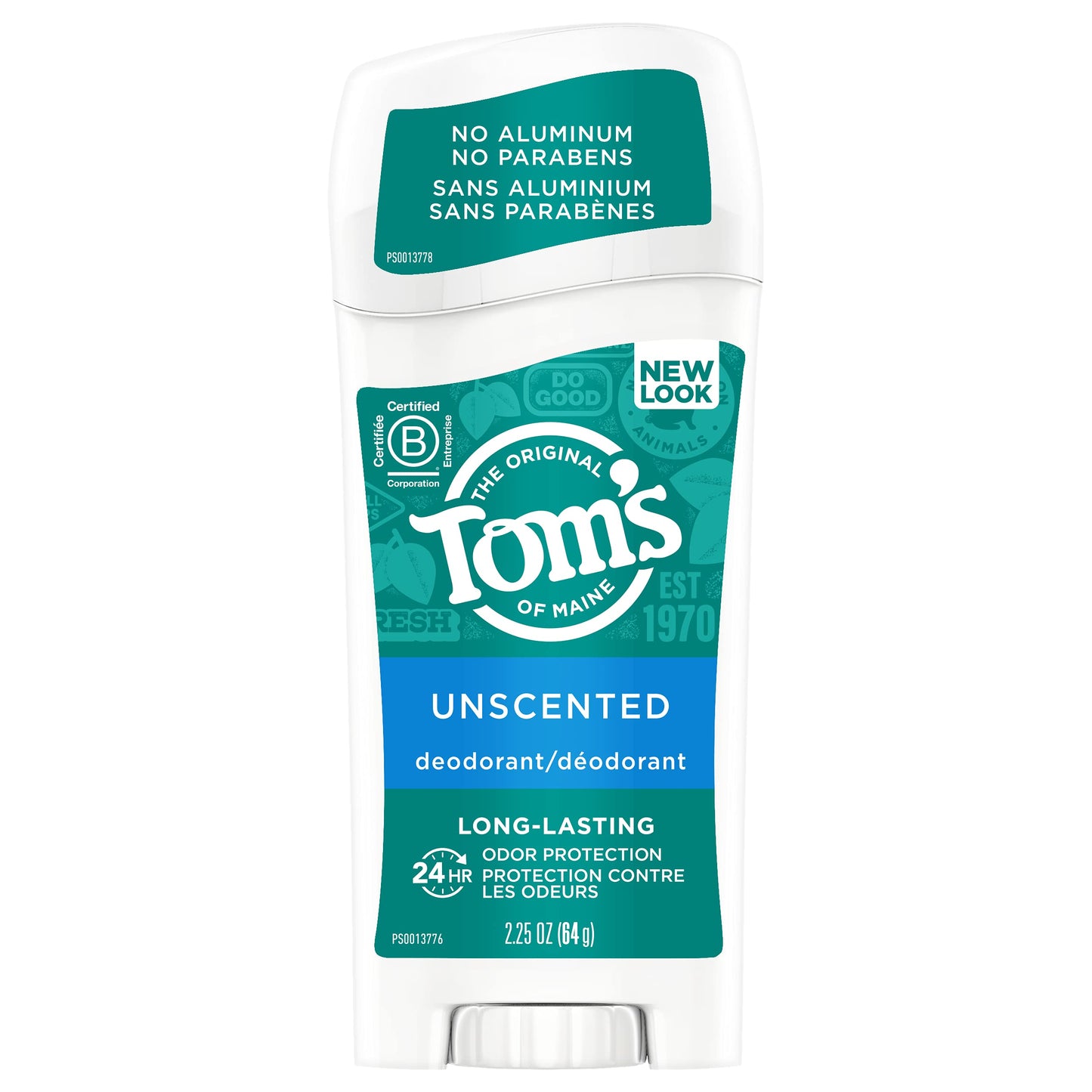 Toms Of Maine Deod Stk Unscntd Lng Lstng Beauty and Personal Care Tom's of Maine