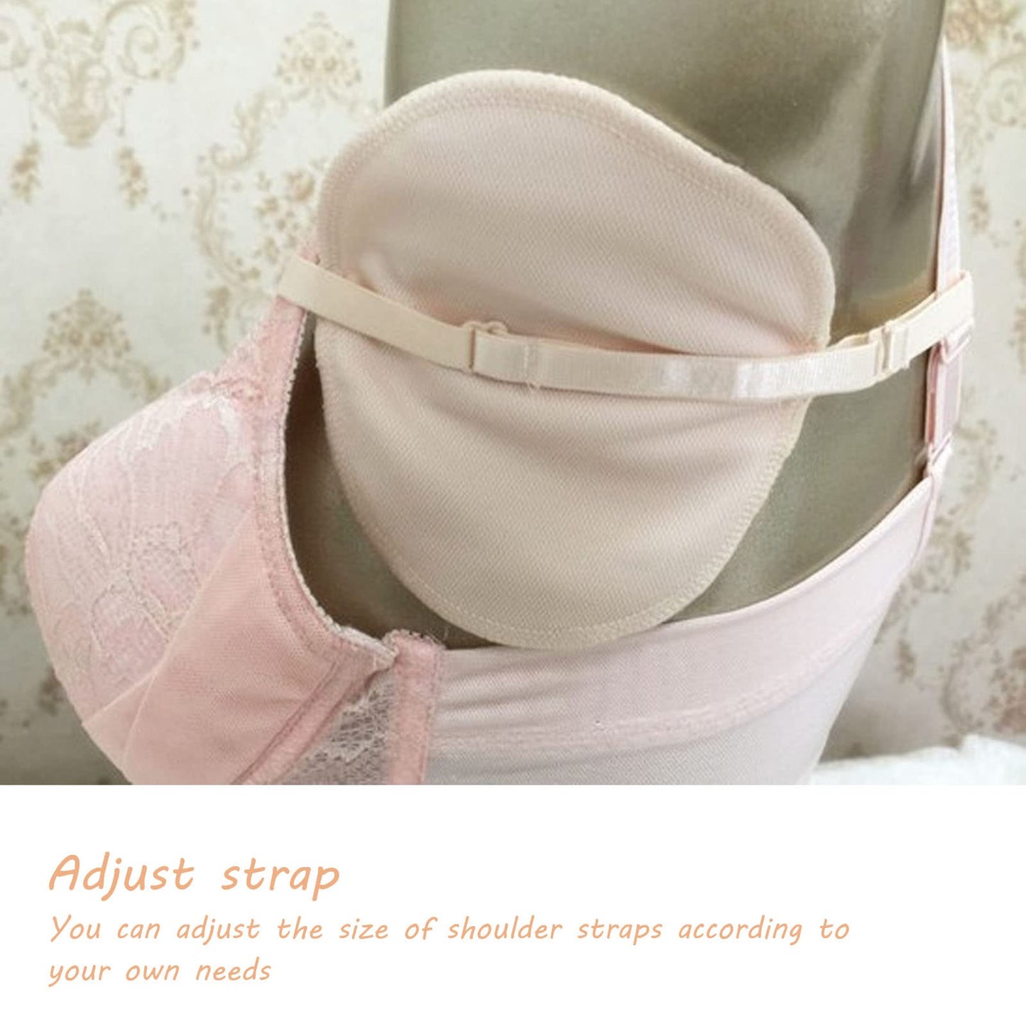 Dioche 2pcs Underarm, Reusable Adjusted Armpit, Breathable Cotton Armpit Sweat Strap Pads for Women Men, Non Sweat Armpit, Wholesale Business Beauty and Personal Care Dioche