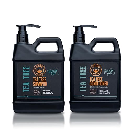GIBS Tea Tree Liter Set - Shampoo and Conditioner Beauty & Personal Care GIBS