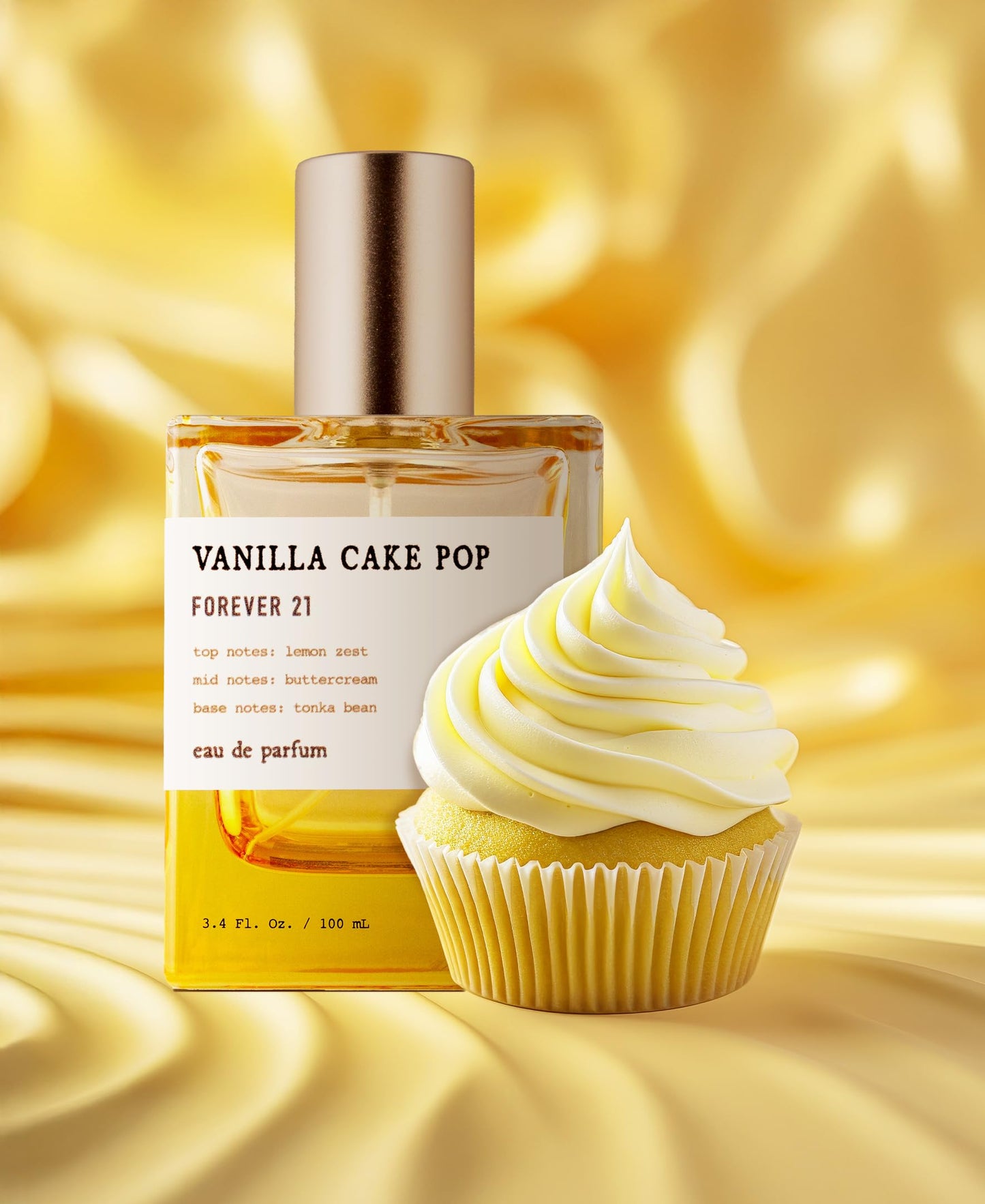 Vanilla Cake Pop, Eau de Parfum, 3.4 fl. oz. Beauty & Personal Care Forever 21